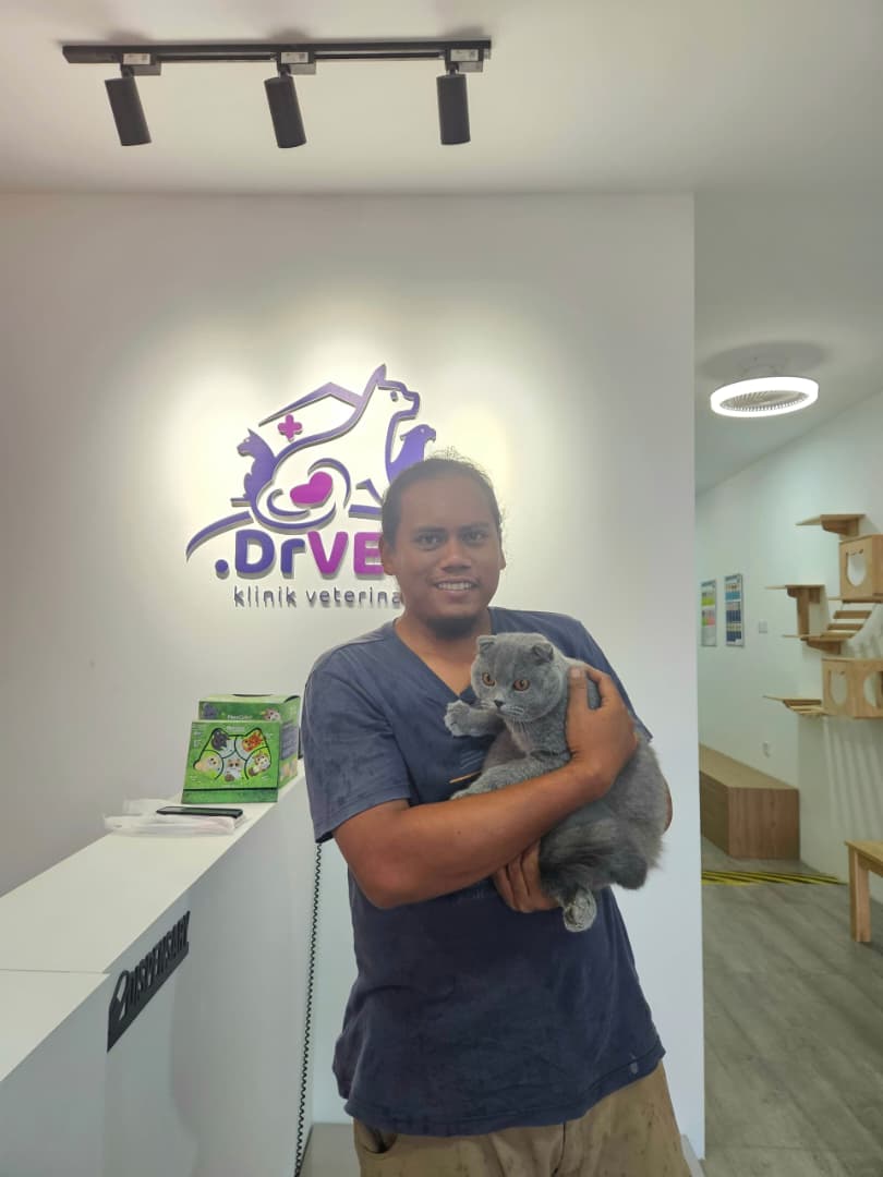 Pelanggan di Klinik DrVET
